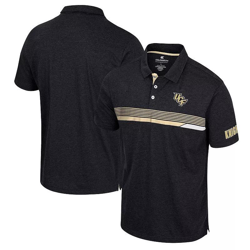 Men's Colosseum  Black UCF Knights No Problemo Polo, Size: 2XL Product Image
