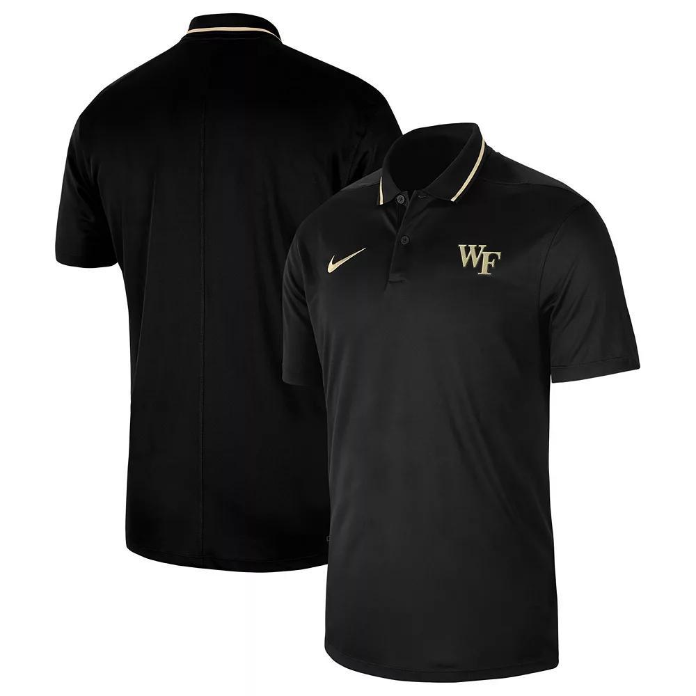 Men's Nike  Black Kansas State Wildcats 2023 Sideline Coaches Performance Polo, Size: Medium Product Image