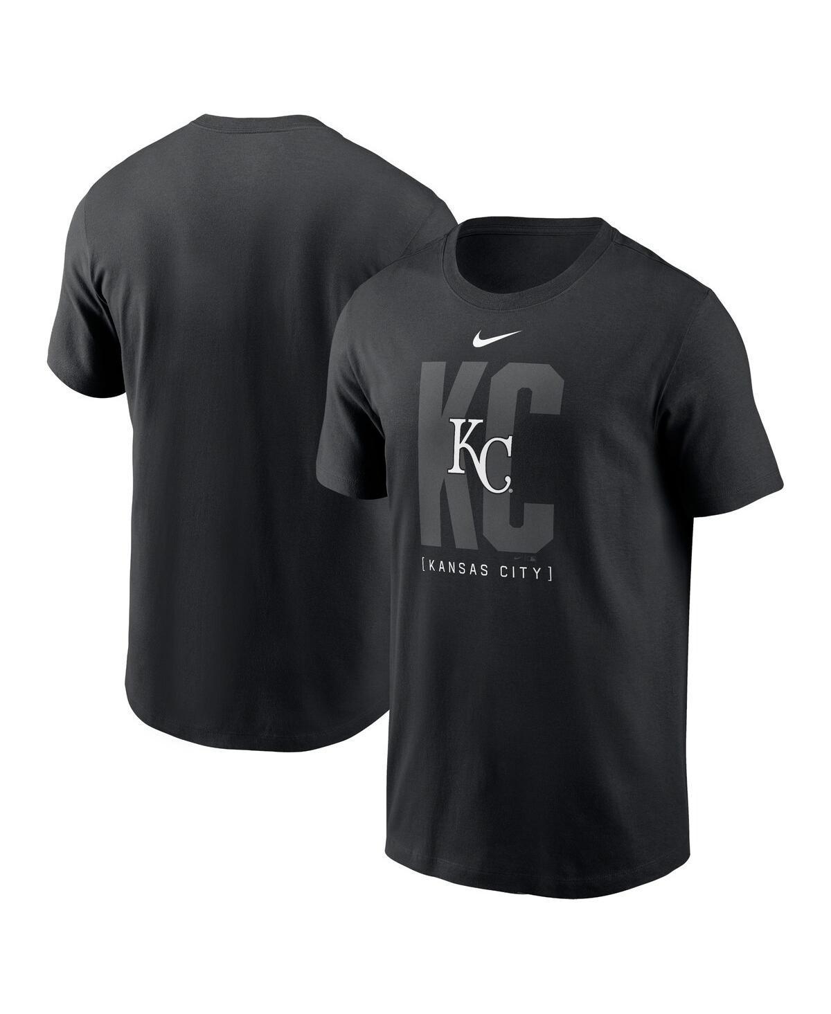 Men's Nike Black Carolina Panthers Rewind Logo Essential T-Shirt, Size: Large Product Image