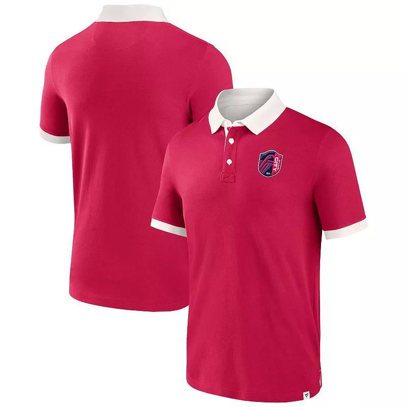 Men's Fanatics Branded Black Austin FC Second Period Polo Shirt, Size: Large, Afc Black Product Image