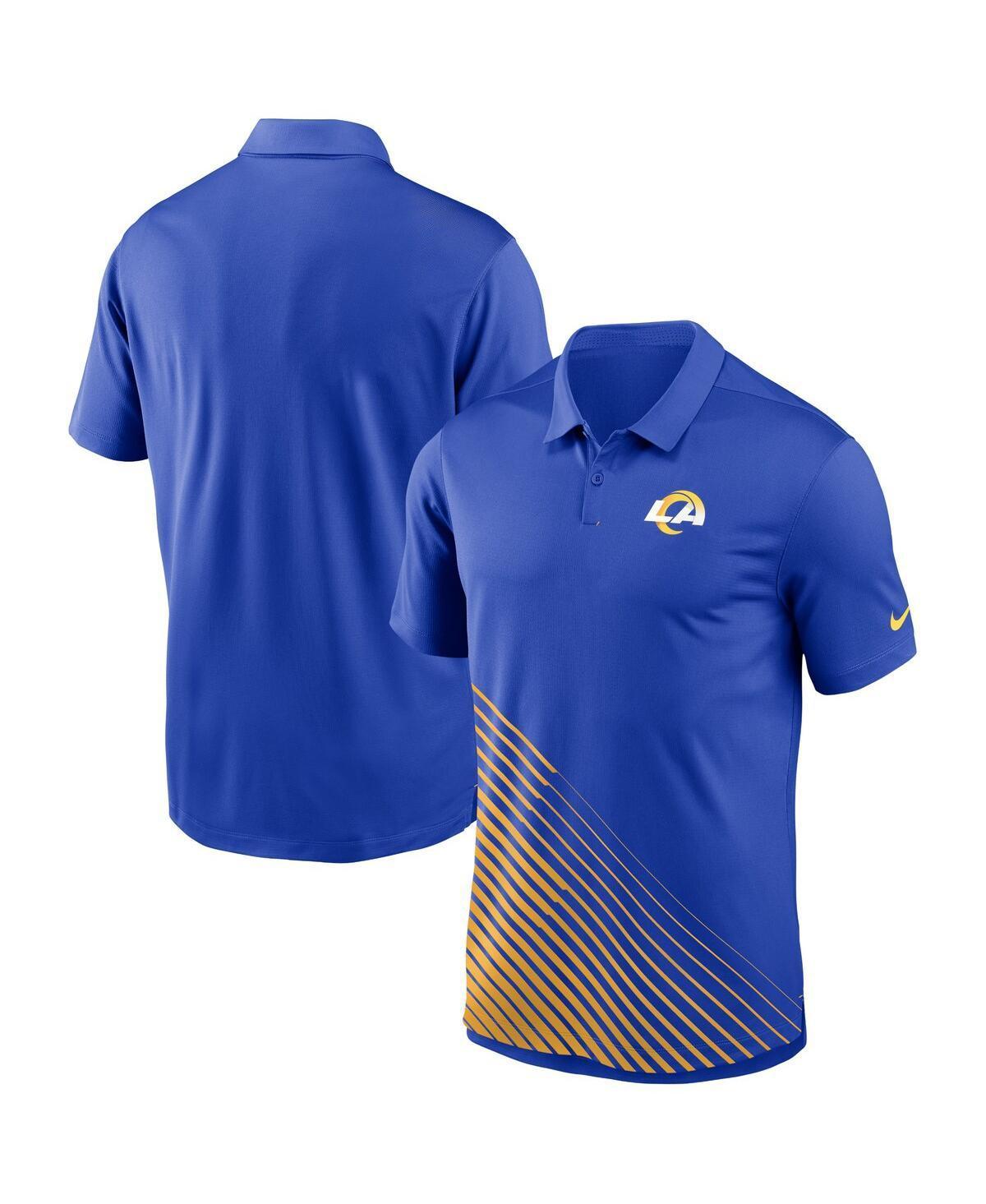 Men's Nike  Royal Los Angeles Rams Vapor Performance Polo, Size: 3XL, Blue Product Image