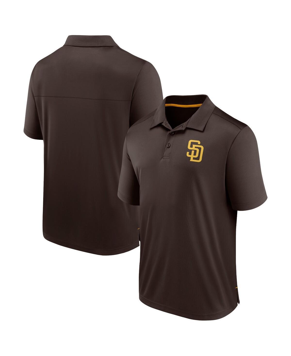 Men's Fanatics Branded  Brown San Diego Padres Polo, Size: Small Product Image