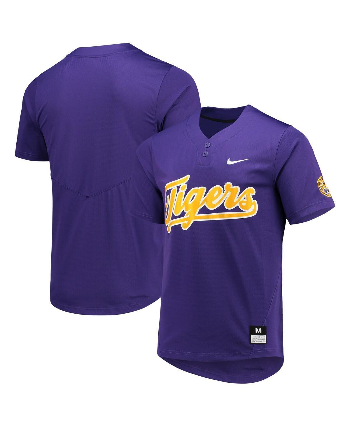 Unisex Nike Purple LSU Tigers Two-Button Replica Softball Jersey, Men's, Size: XL Product Image