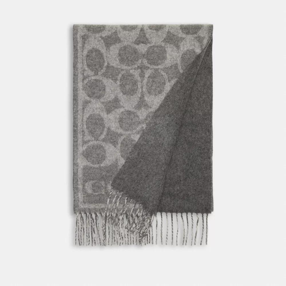 Reversible Signature Cashmere Muffler Product Image