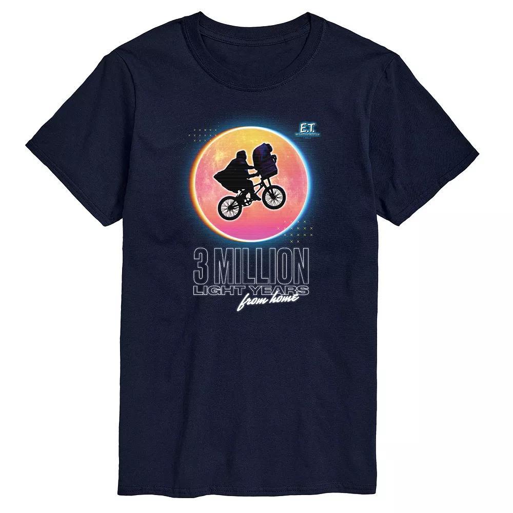 Big & Tall ET Light Years From Home, Mens Blue Product Image
