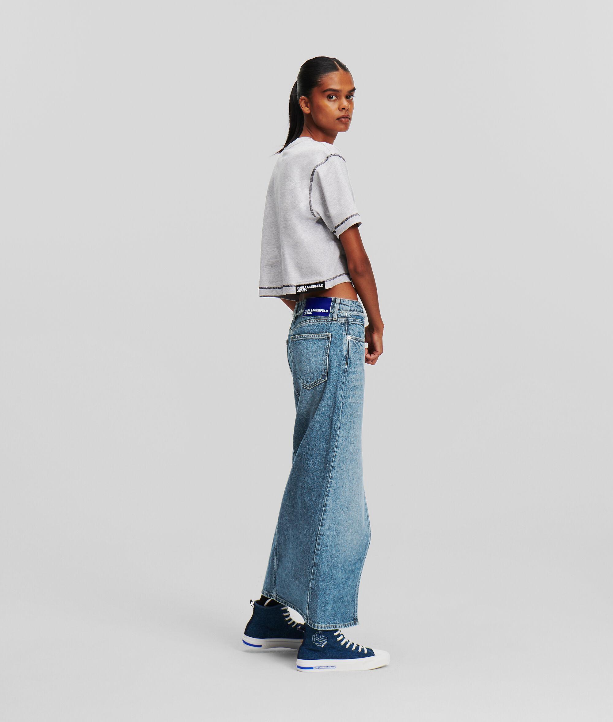 DENIM MAXI SKIRT Product Image
