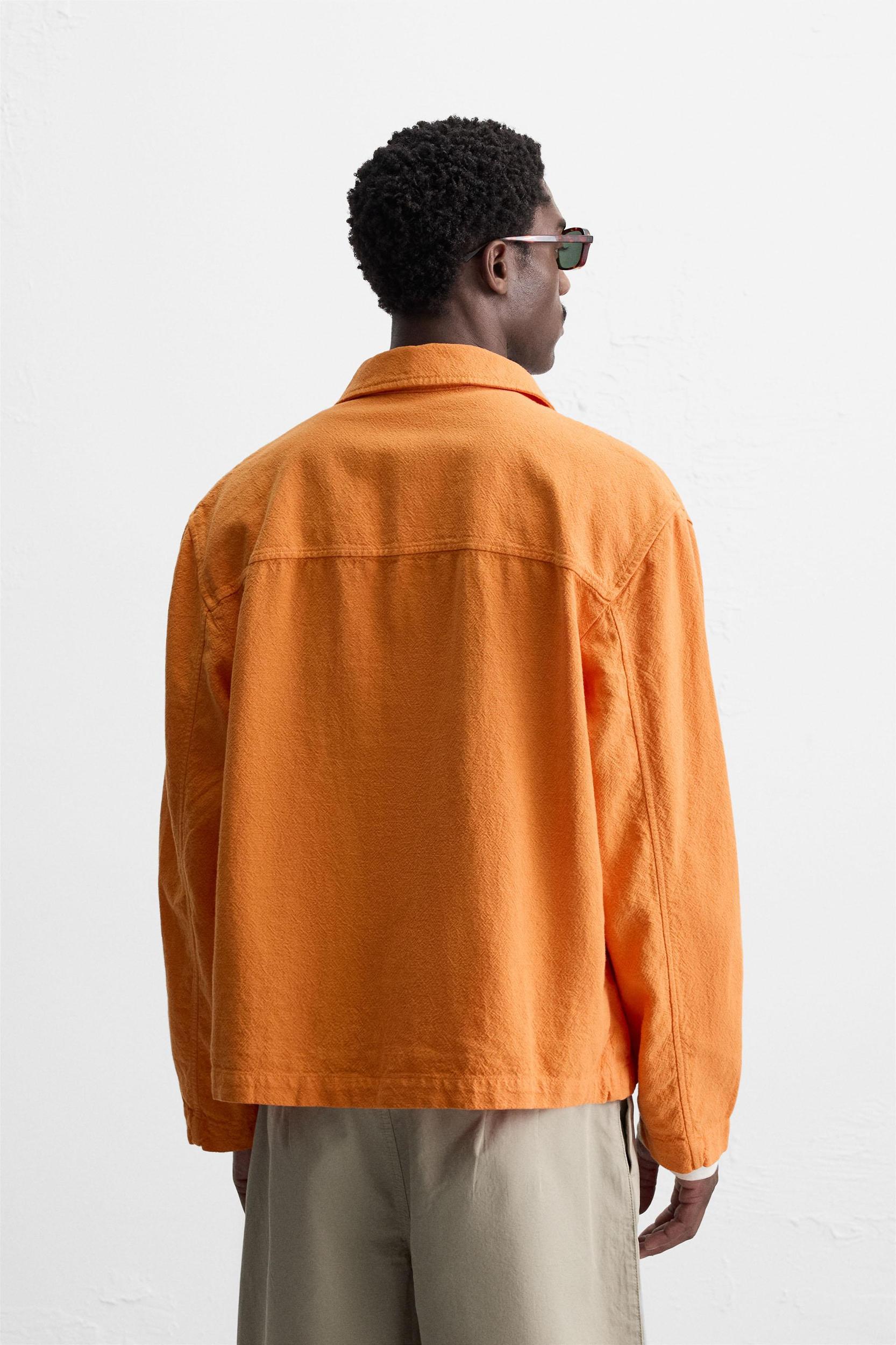 LINEN - COTTON OVERSHIRT Product Image