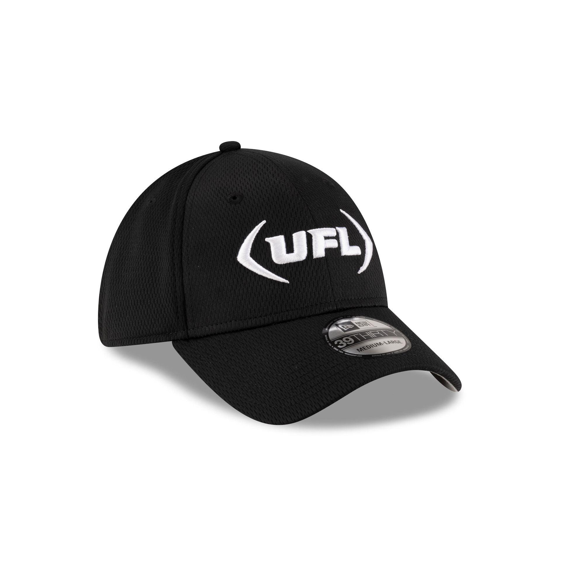 UFL Black 39THIRTY Stretch Fit Hat Male Product Image