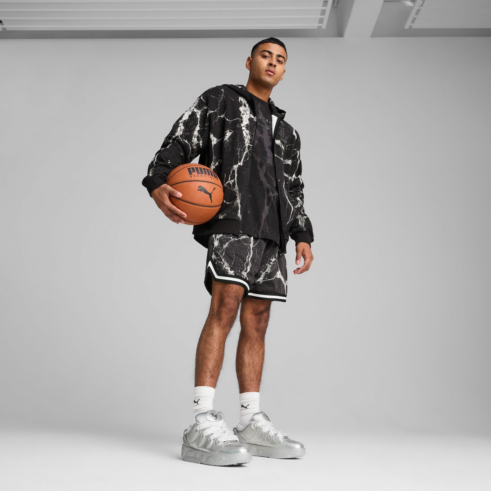 PUMA x LAMELO BALL LaFrancé Written in Chrome Men's Basketball Shorts Product Image