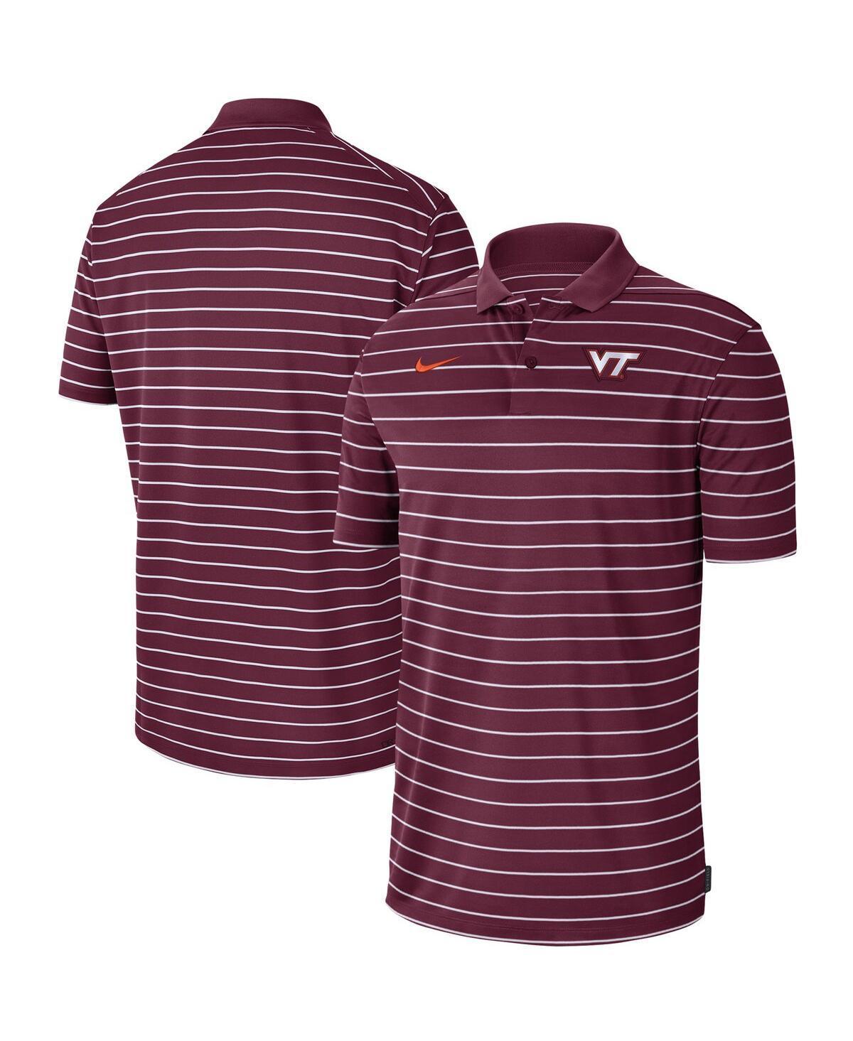 Men's Nike Maroon Virginia Tech Hokies Icon Victory Coaches 2022 Early Season Performance Polo, Size: 3XL, Red Product Image
