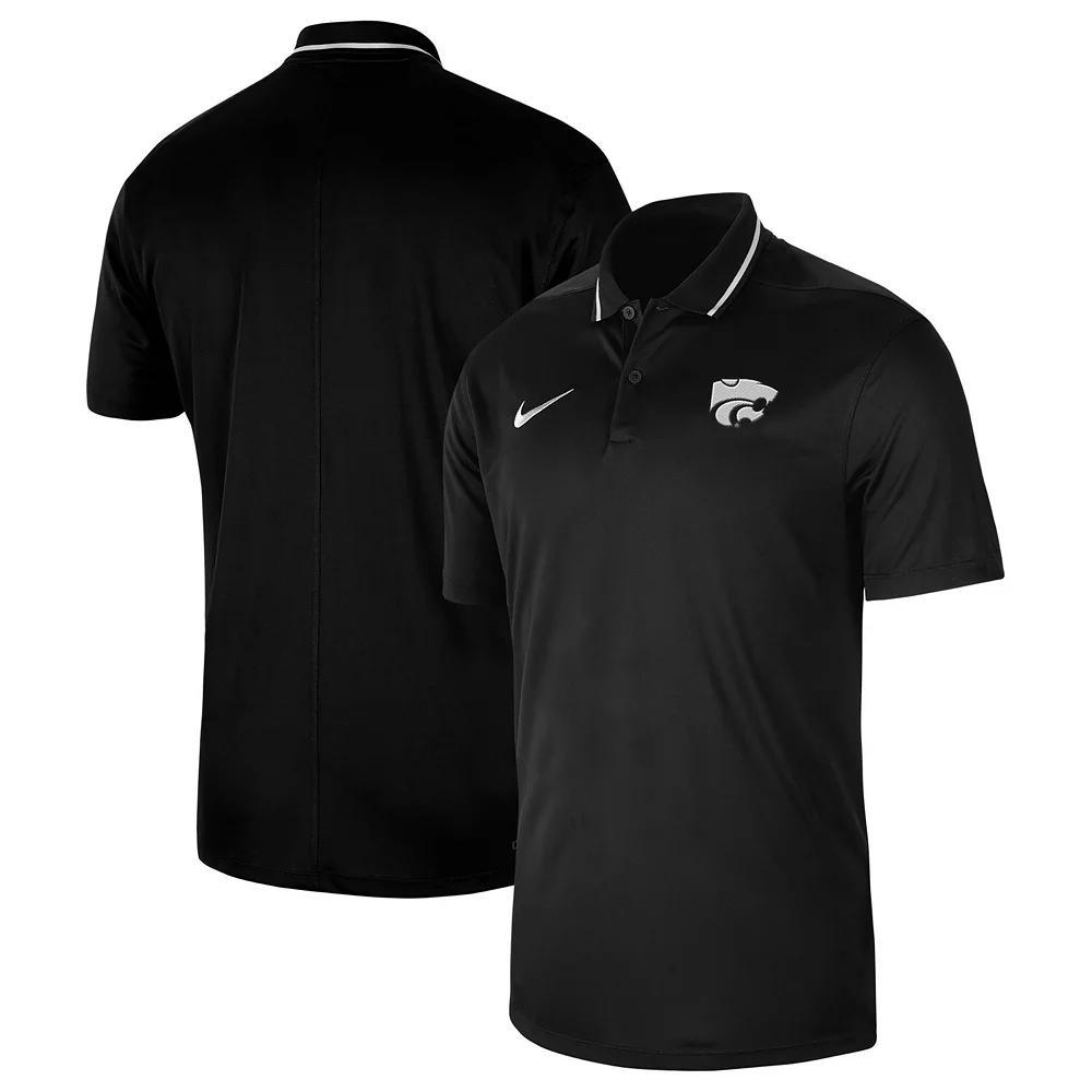 Men's Nike  Black Kansas State Wildcats 2023 Sideline Coaches Performance Polo, Size: Medium Product Image
