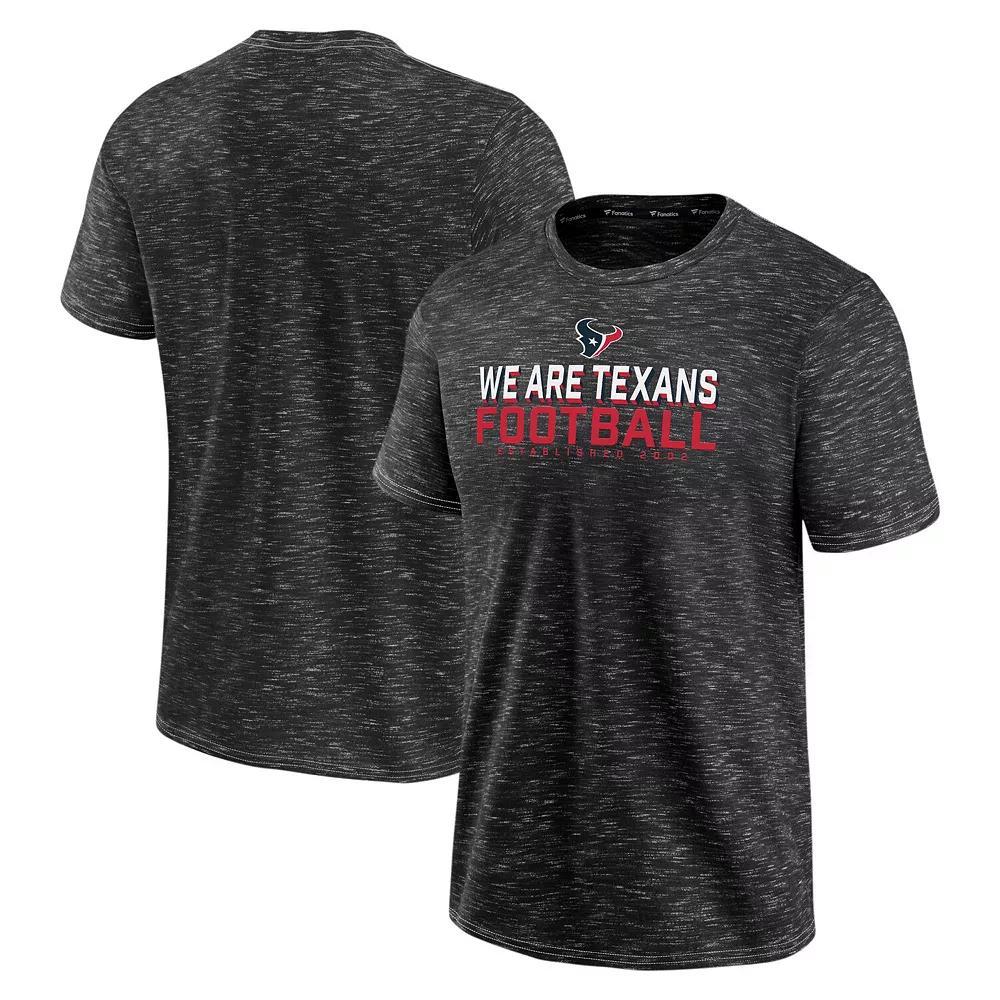 Mens Fanatics Branded Charcoal Houston Texans Component T-Shirt Product Image