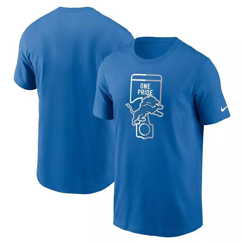 Mens Nike Seattle Mariners Local Team Skyline T-Shirt Blue Product Image