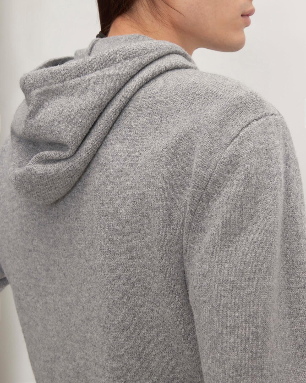 The Felted Merino Hoodie Product Image