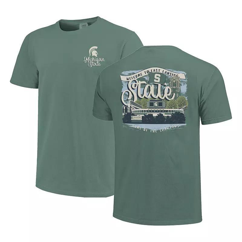 Men's Tennessee Orange Tennessee Volunteers Striped Campus Skyline T-Shirt, Size: XL Product Image