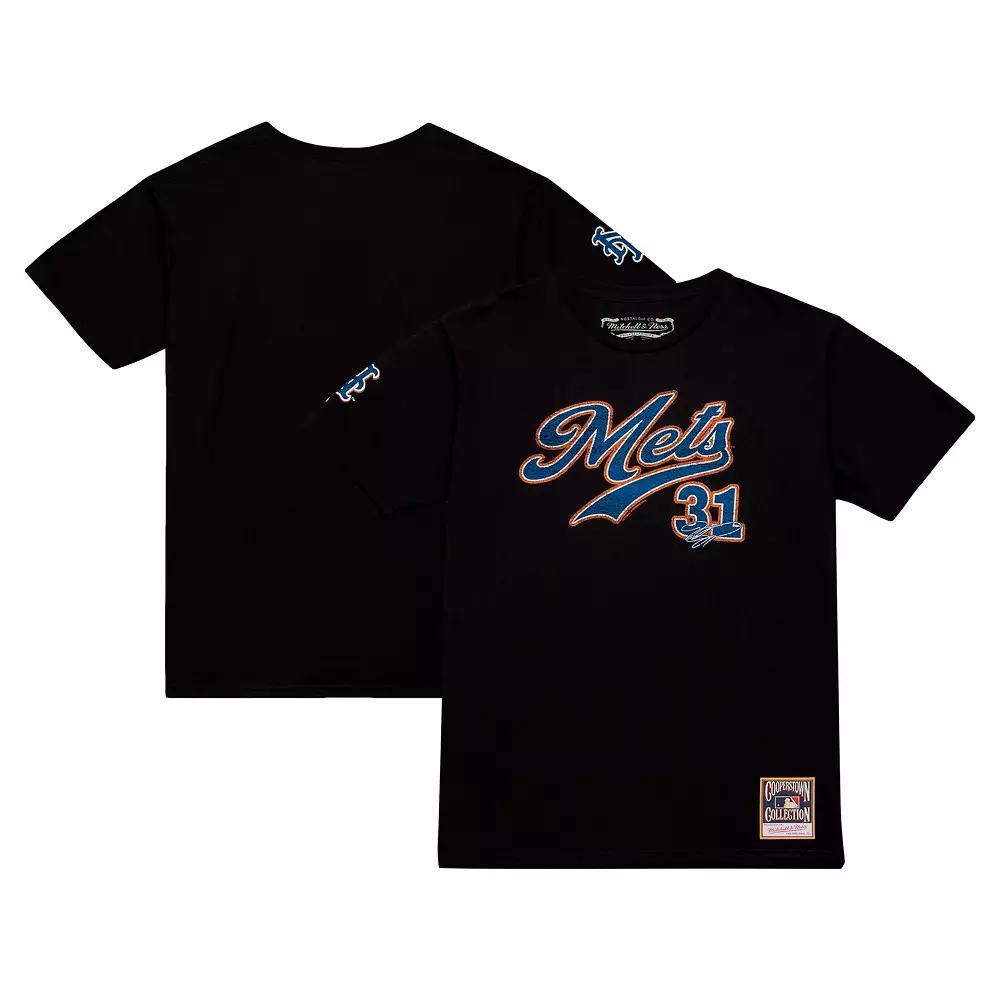 Mens Mitchell & Ness Mike Piazza New York Mets Cooperstown Collection Player T-Shirt Product Image
