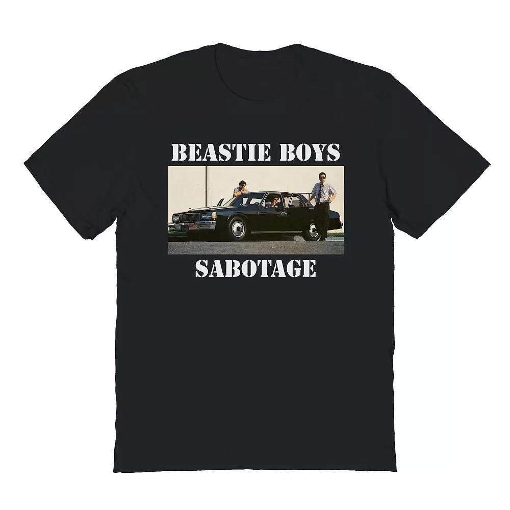 Men's Beastie Boys Sabotage Single Graphic Tee, Size: XL, Black Product Image