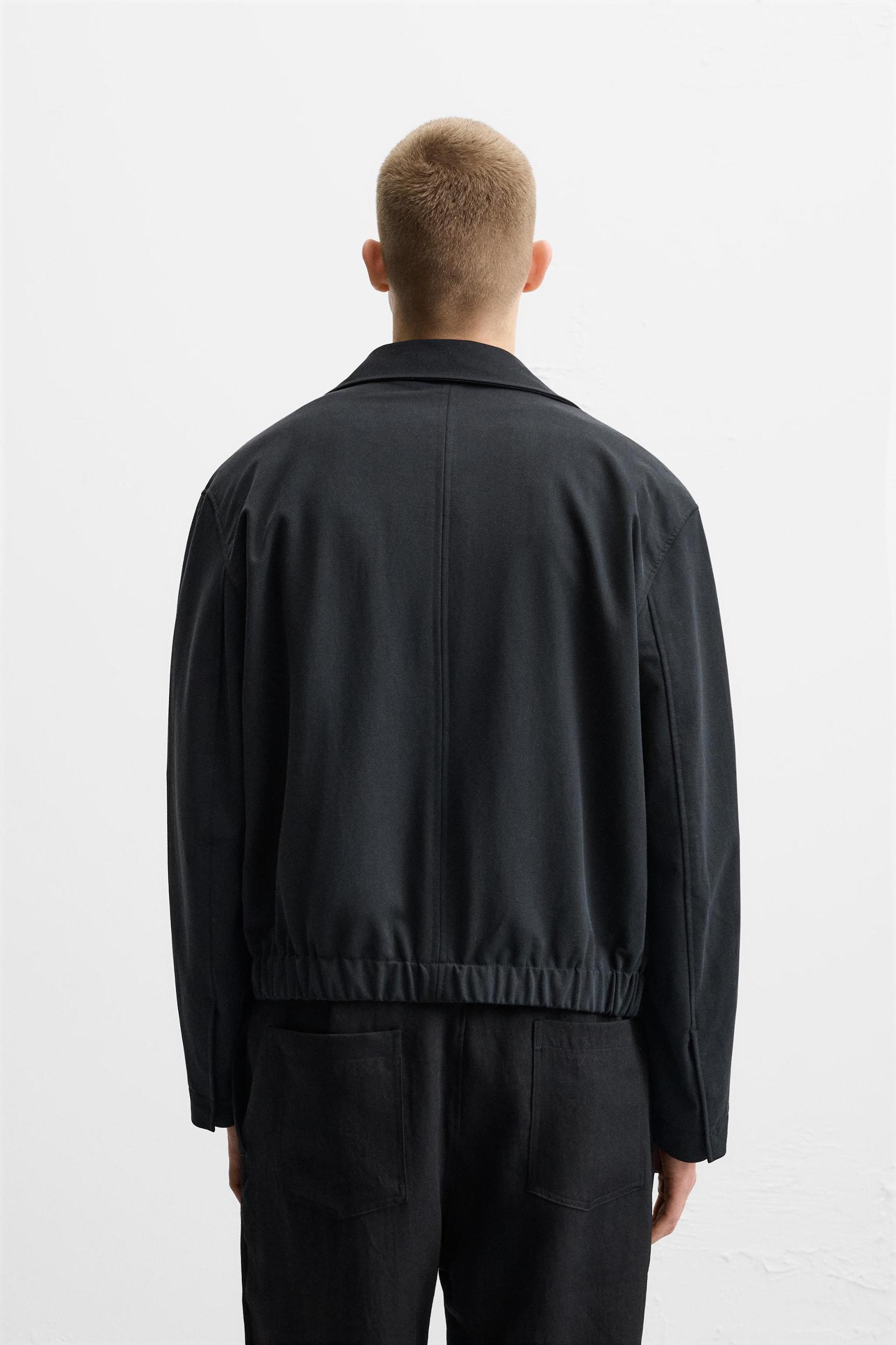 ZIP-UP FLOWY JACKET Product Image