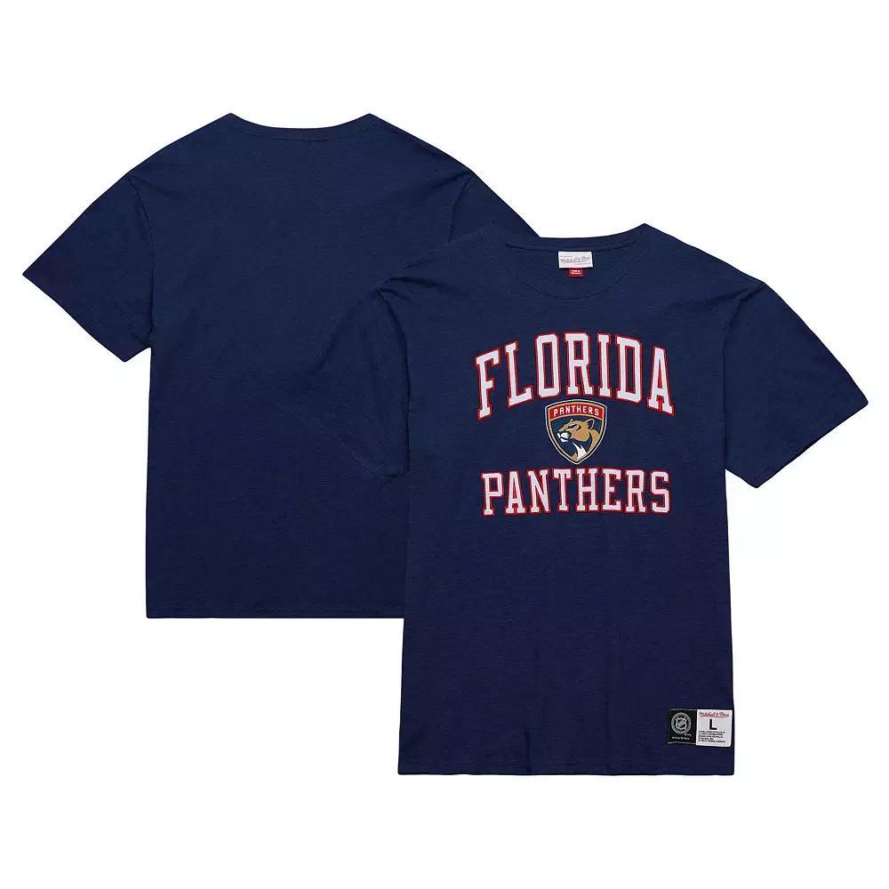 Men's Mitchell & Ness Navy Florida Panthers Legendary Slub T-Shirt, Size: 2XL, Pnt Blue Product Image