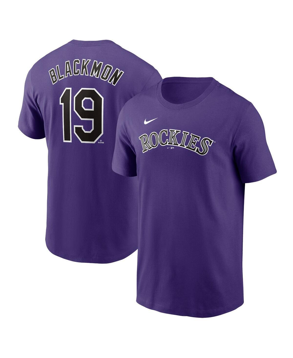 Mens Nike Charlie Blackmon Colorado Rockies Fuse Name & Number T-Shirt Product Image