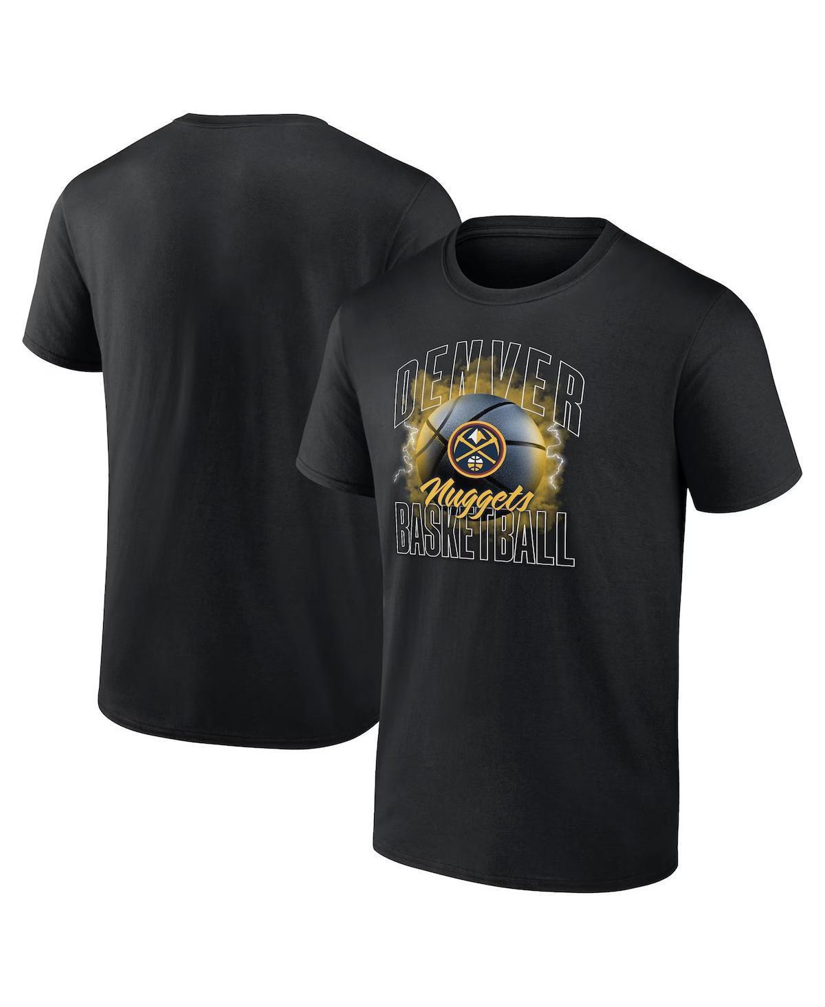 Men's Fanatics Black Denver Nuggets Match Up T-Shirt, Size: Large, Nug Black Product Image