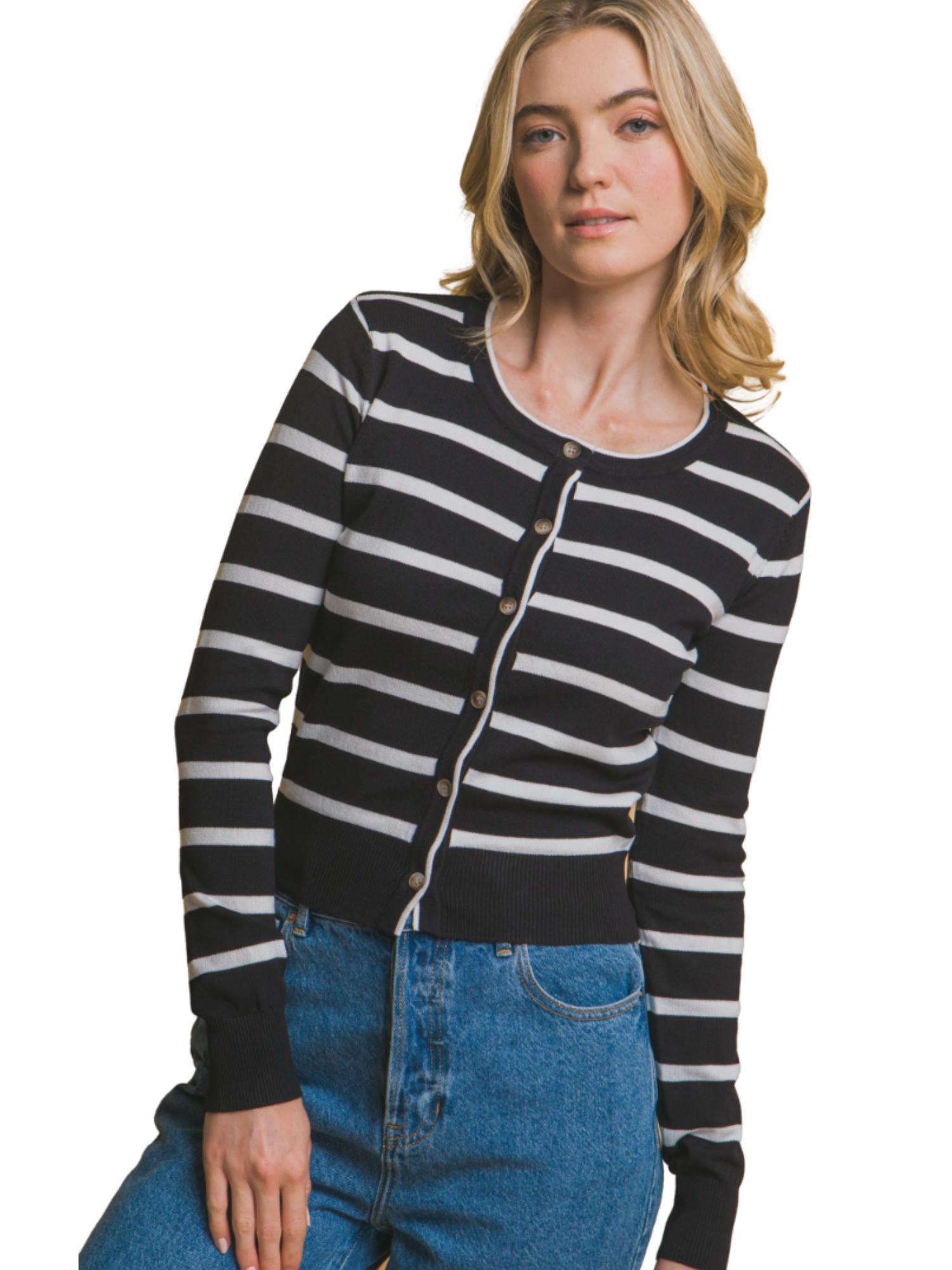 Love Tree Button Down Knit Product Image