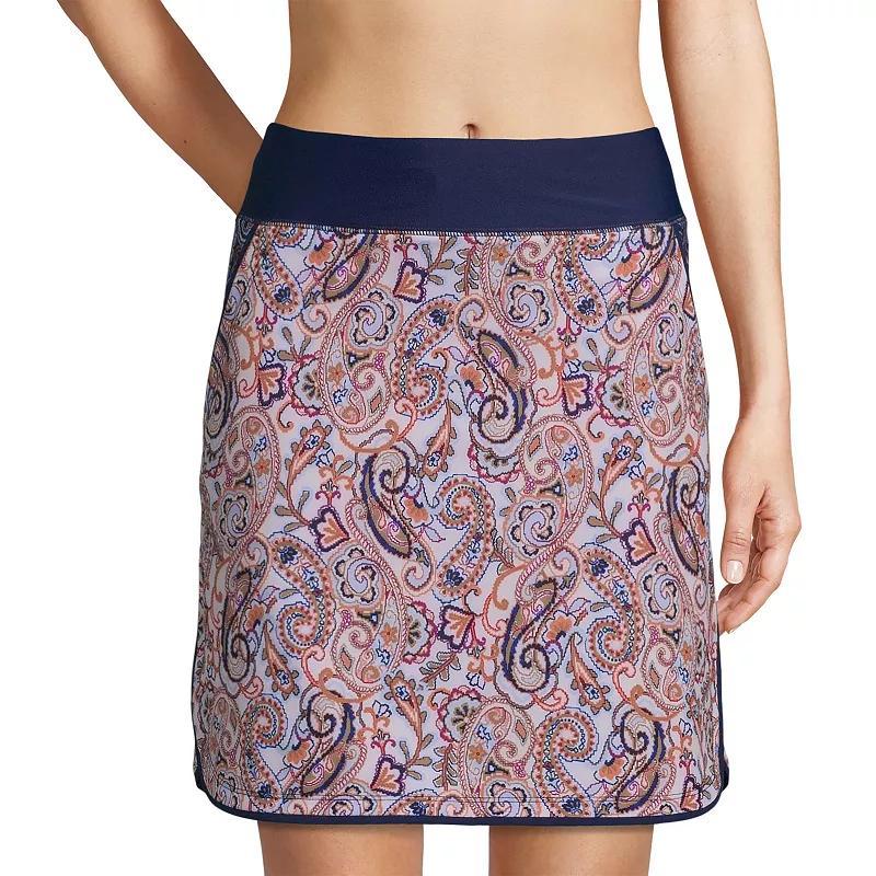 Womens Lands End Quick Dry Active Swim Skort Product Image