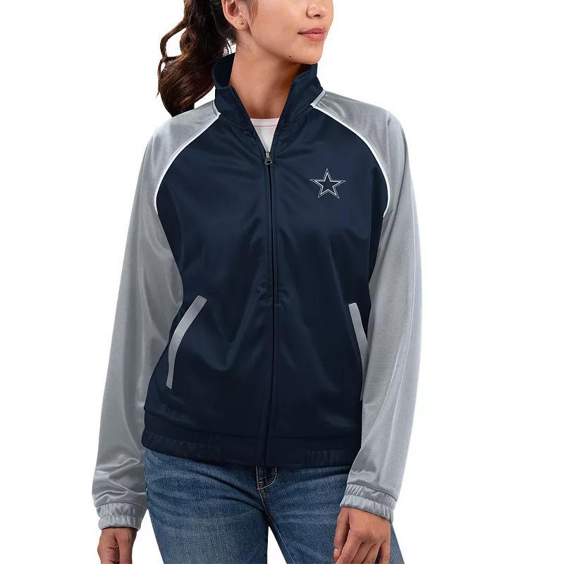Women's G-III 4Her by Carl Banks  Green Green Bay Packers Showup Fashion Dolman Full-Zip Track Jacket, Size: XL Product Image