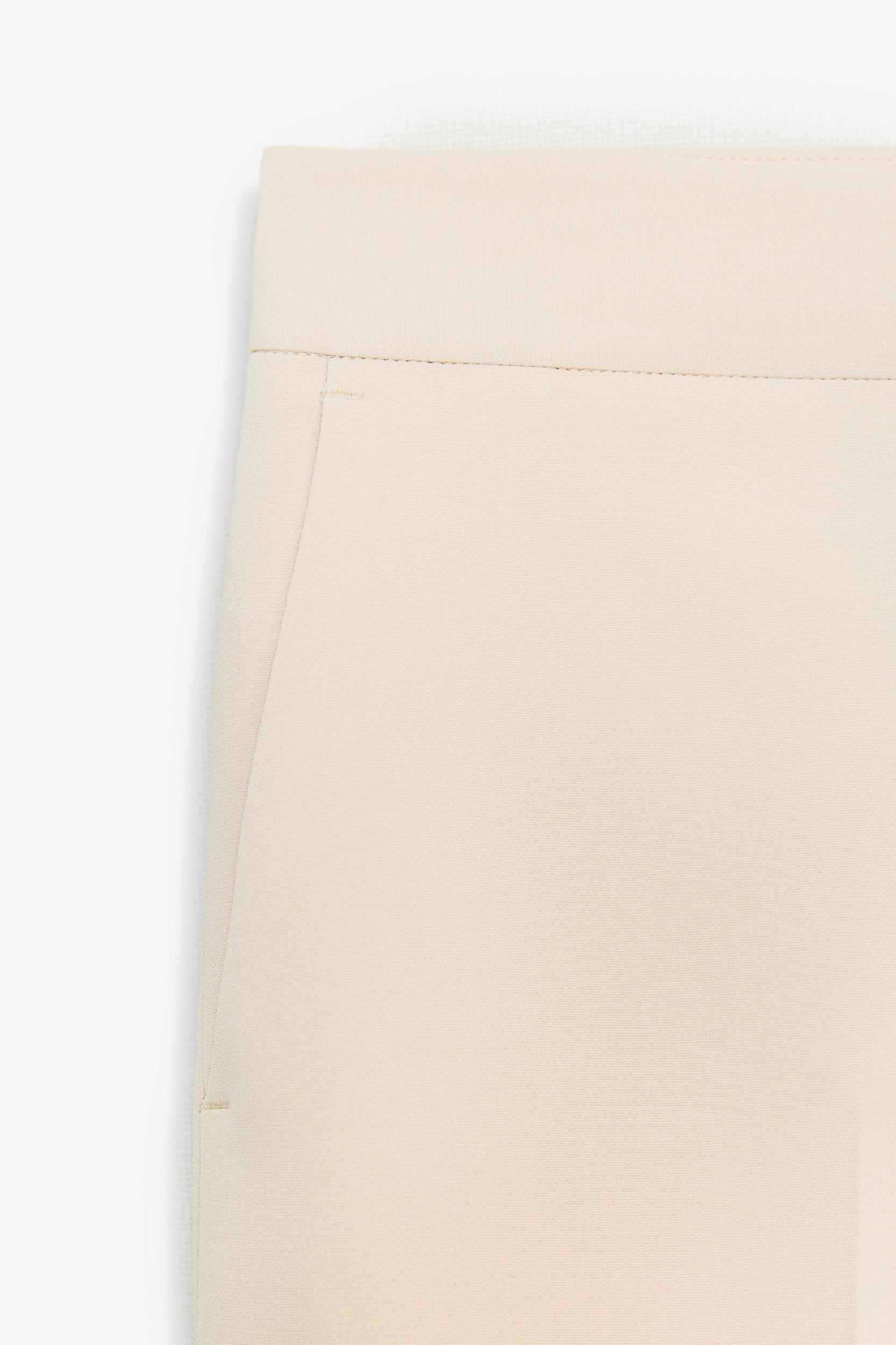 HIGH-WAISTED STRAIGHT LEG PANTS Product Image