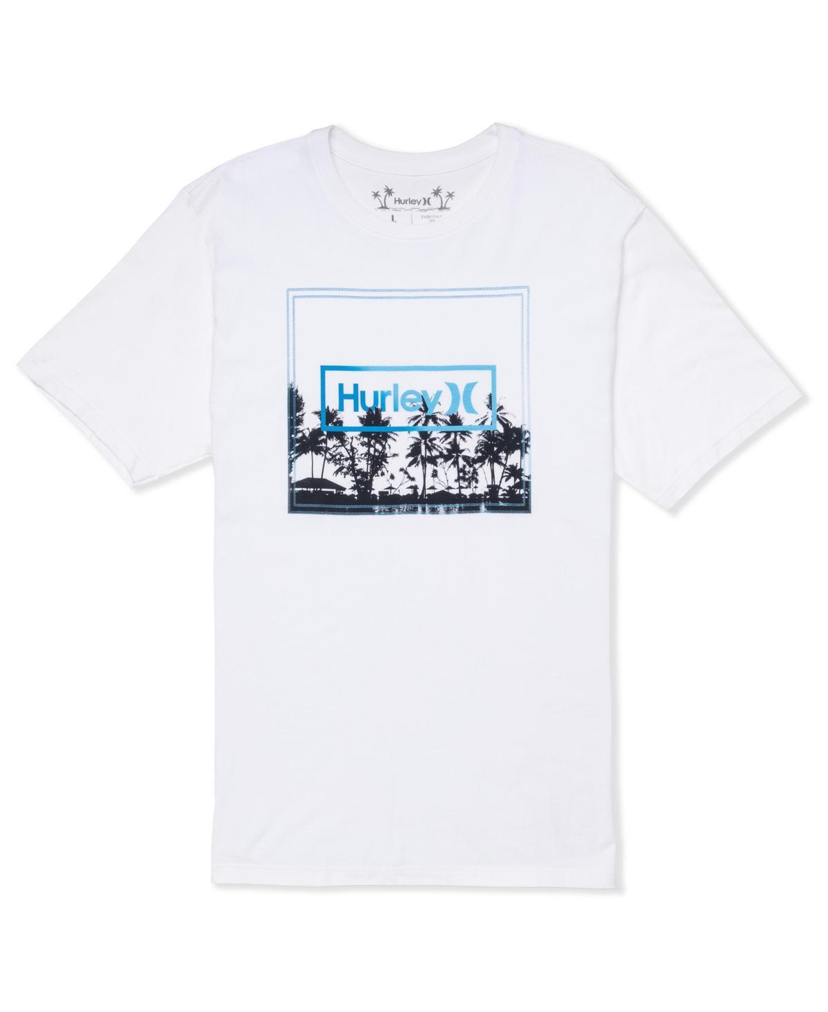 Hurley Mens Everyday Newspaper Short Sleeve T-Shirt Product Image