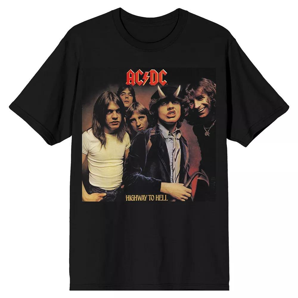 Men's AC/DC Highway to Hell Tee, Size: Medium, Grey Product Image