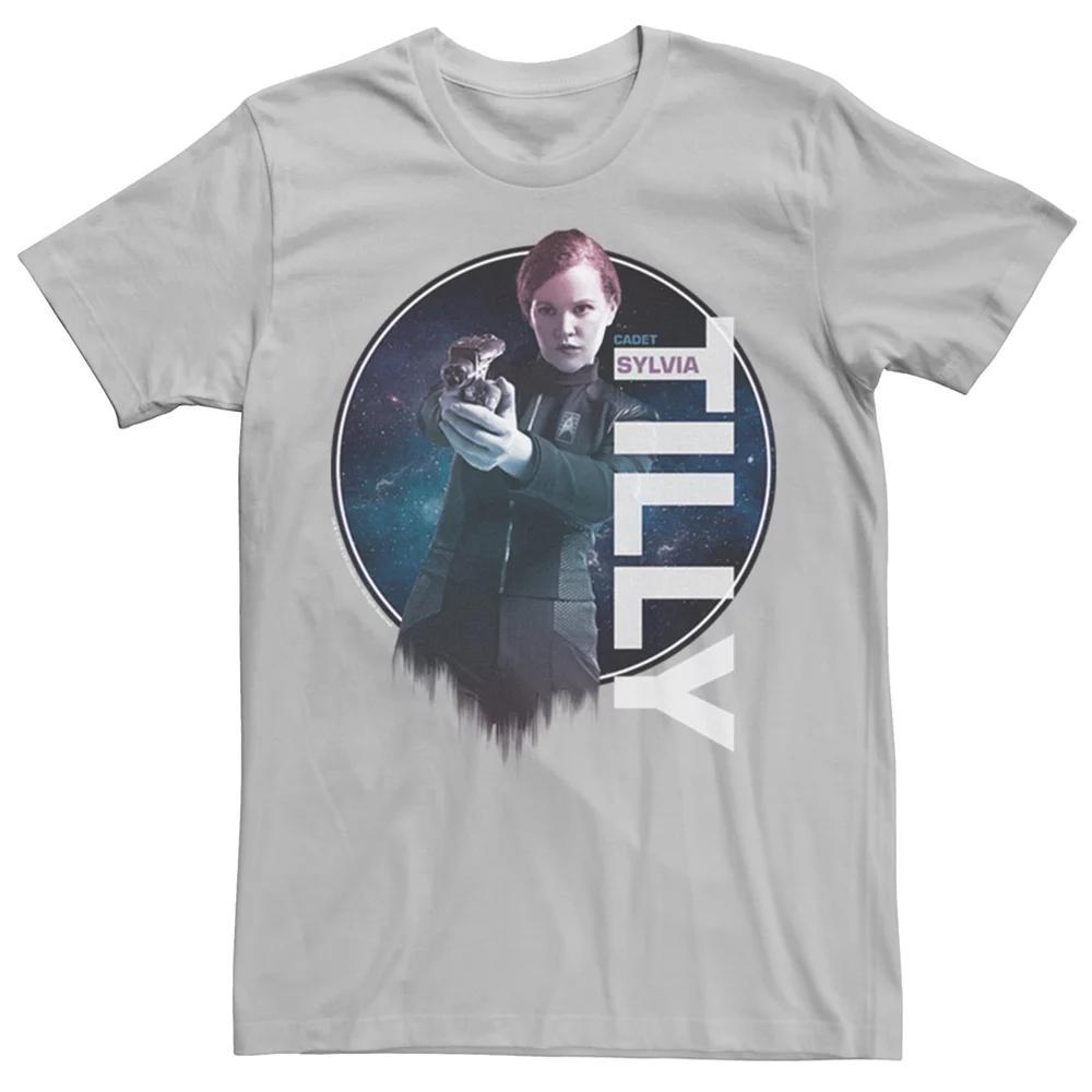 Men's Star Trek Discovery Cadet Tilly Graphic Tee, Size: Large, Silver Product Image