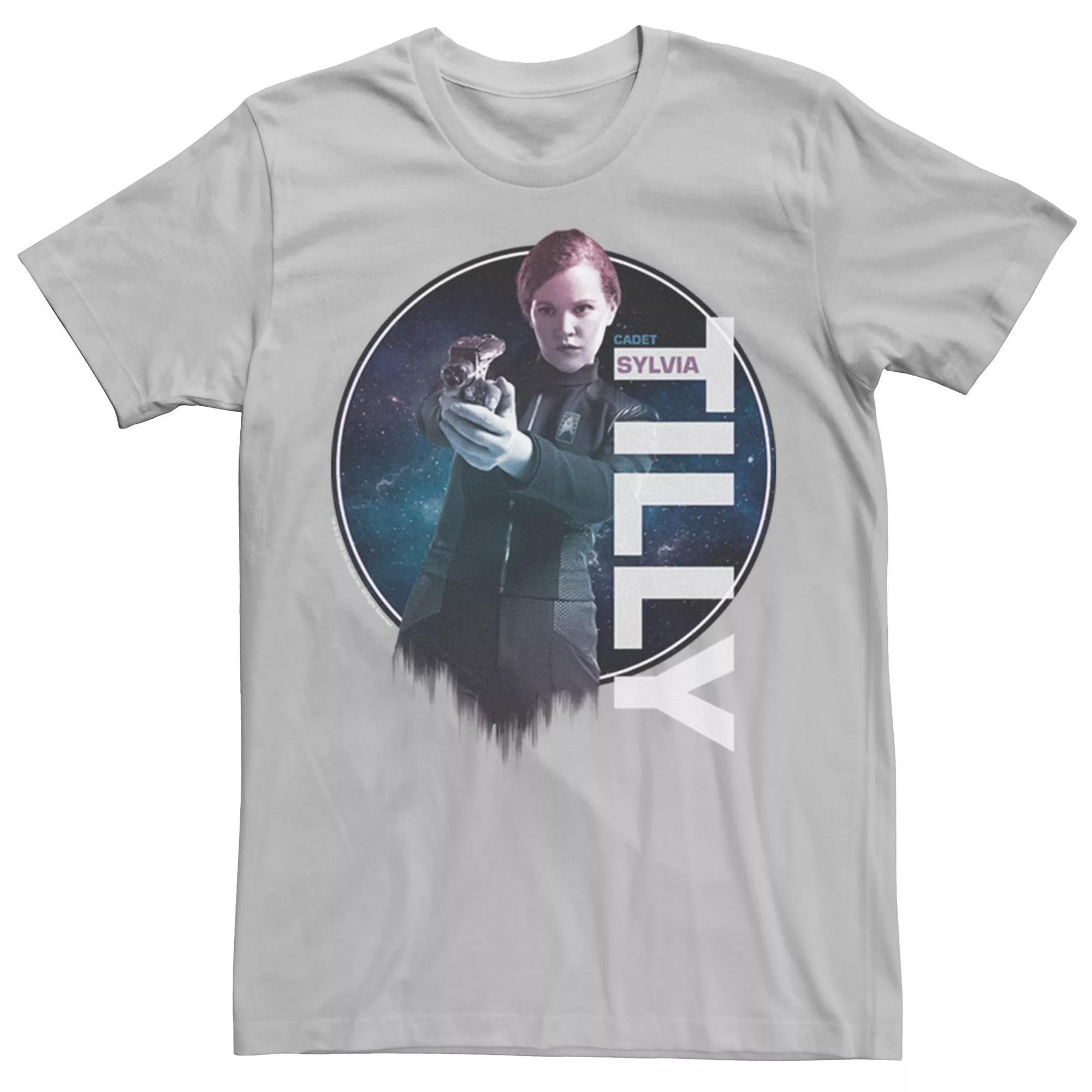 Men's Star Trek Discovery Cadet Tilly Graphic Tee, Size: Large, Silver Product Image