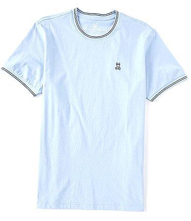 Psycho Bunny Pima Cotton Tipped Logo Tee Product Image