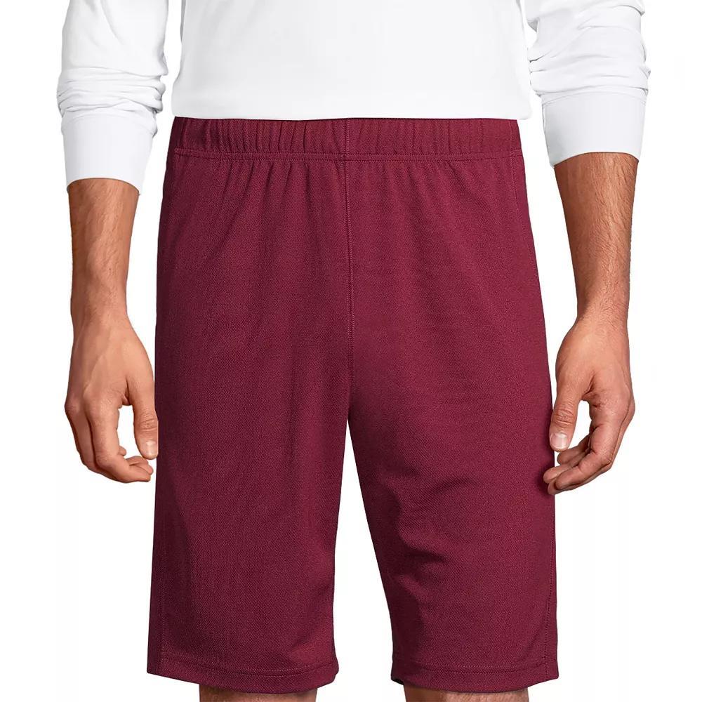 Men's Lands' End Mesh Gym Shorts, Size: Small, Green Product Image