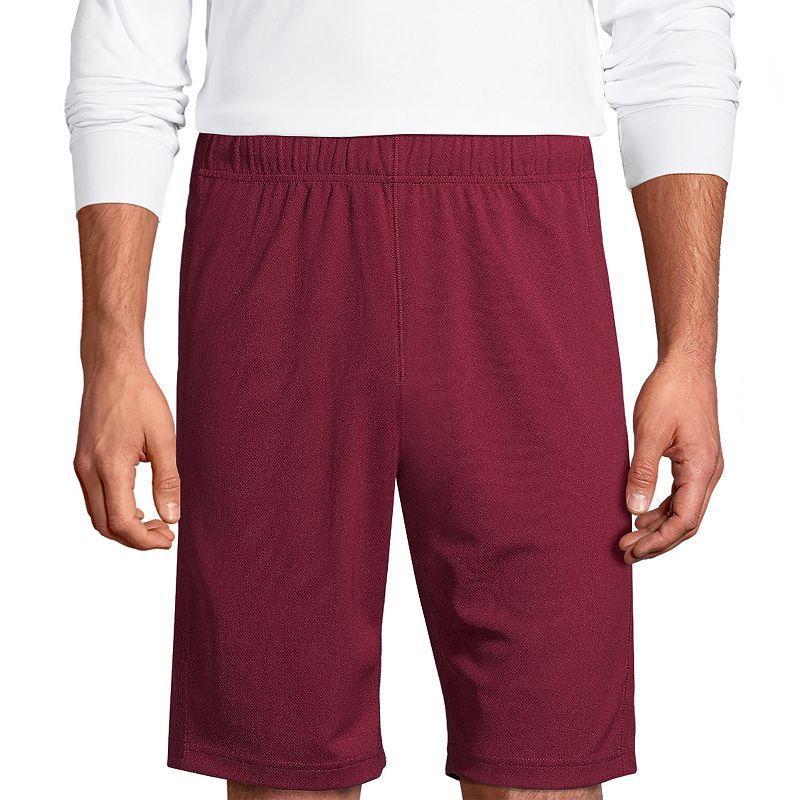 Men's Lands' End Mesh Gym Shorts, Size: Small, Green Product Image