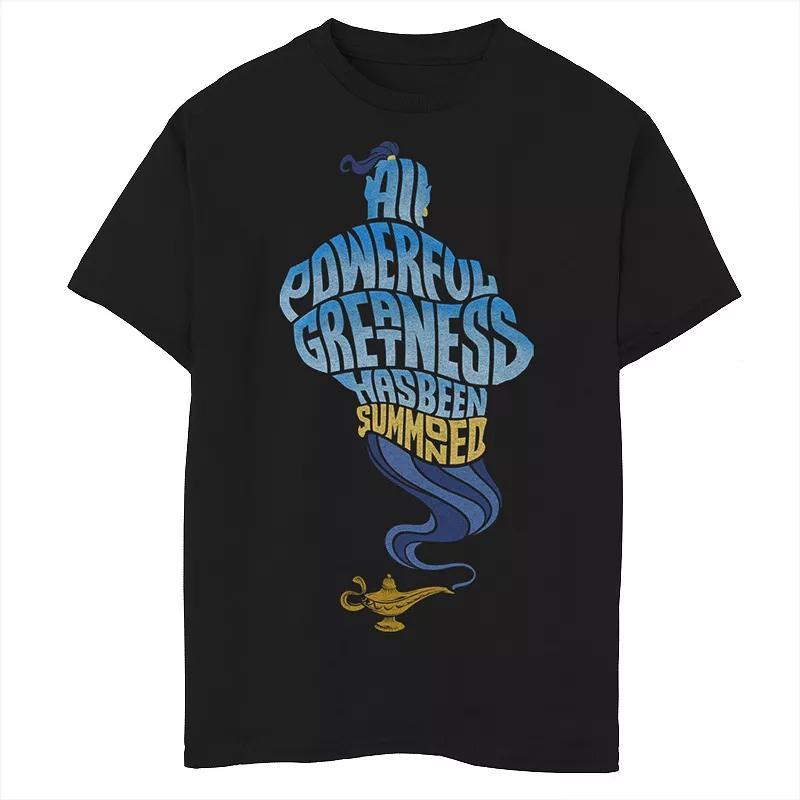 Disney's Aladdin Men's All Powerful Genie Graphic Tee, Size: Medium, White Product Image