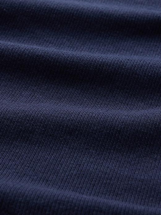 Modern Rib Cropped Boatneck T-Shirt Product Image
