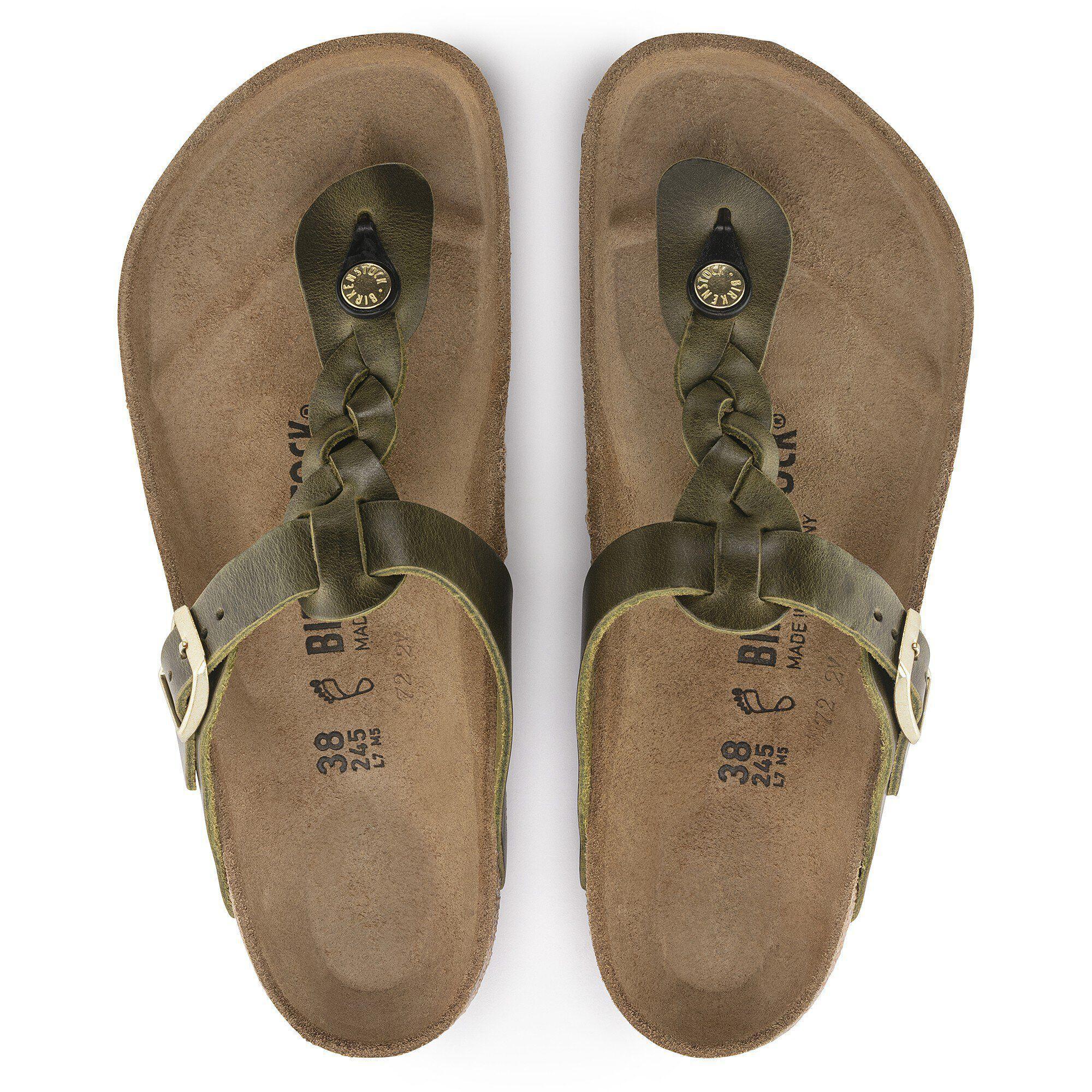 Gizeh Braided Natural Leather Oiled Product Image