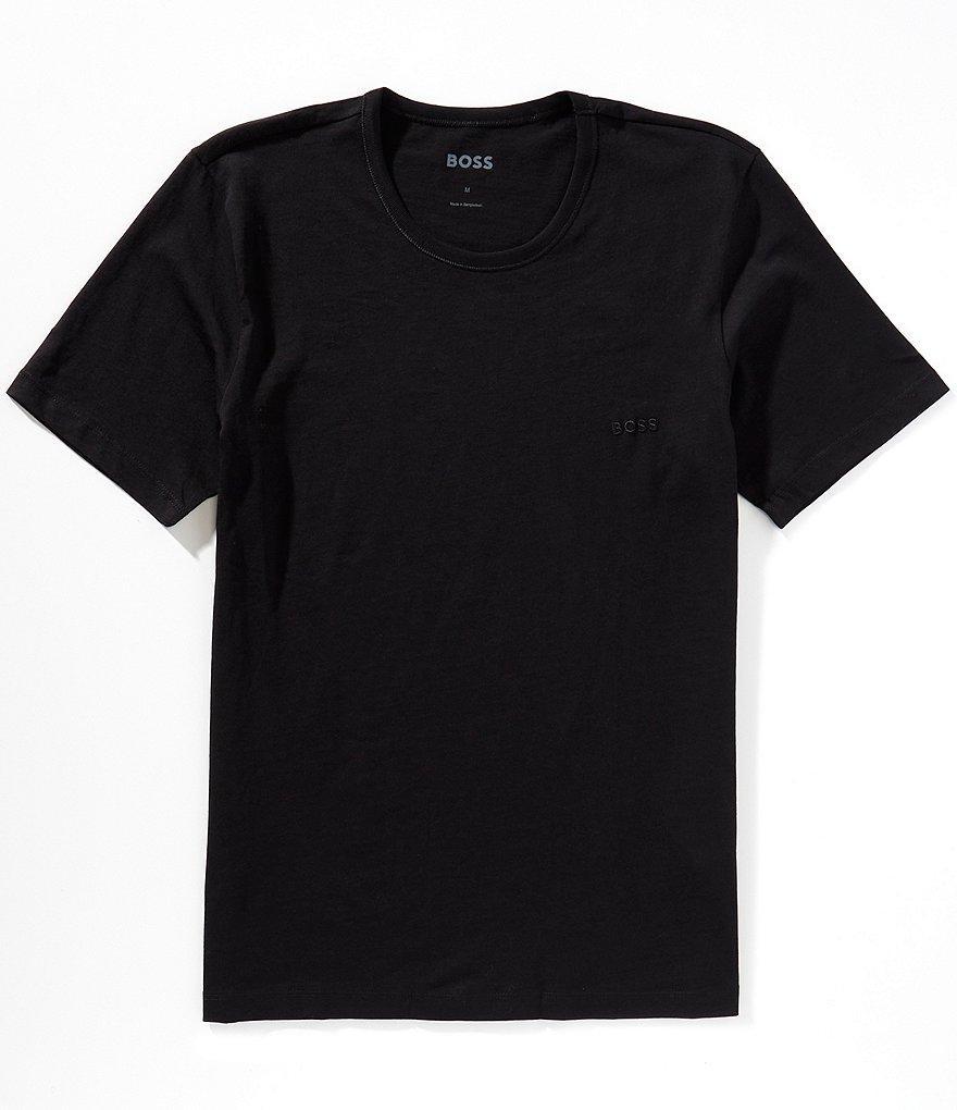Hugo Boss Classic Fit Solid Short Sleeve Crew Neck Undershirt 3-Pack Product Image