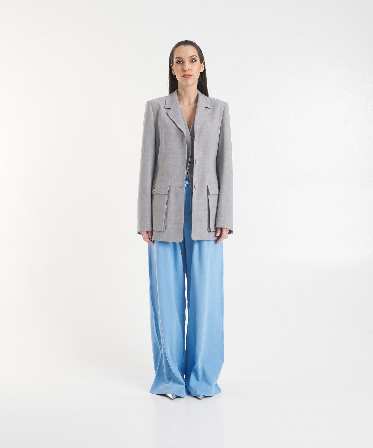 Vest in virgin wool blend Product Image