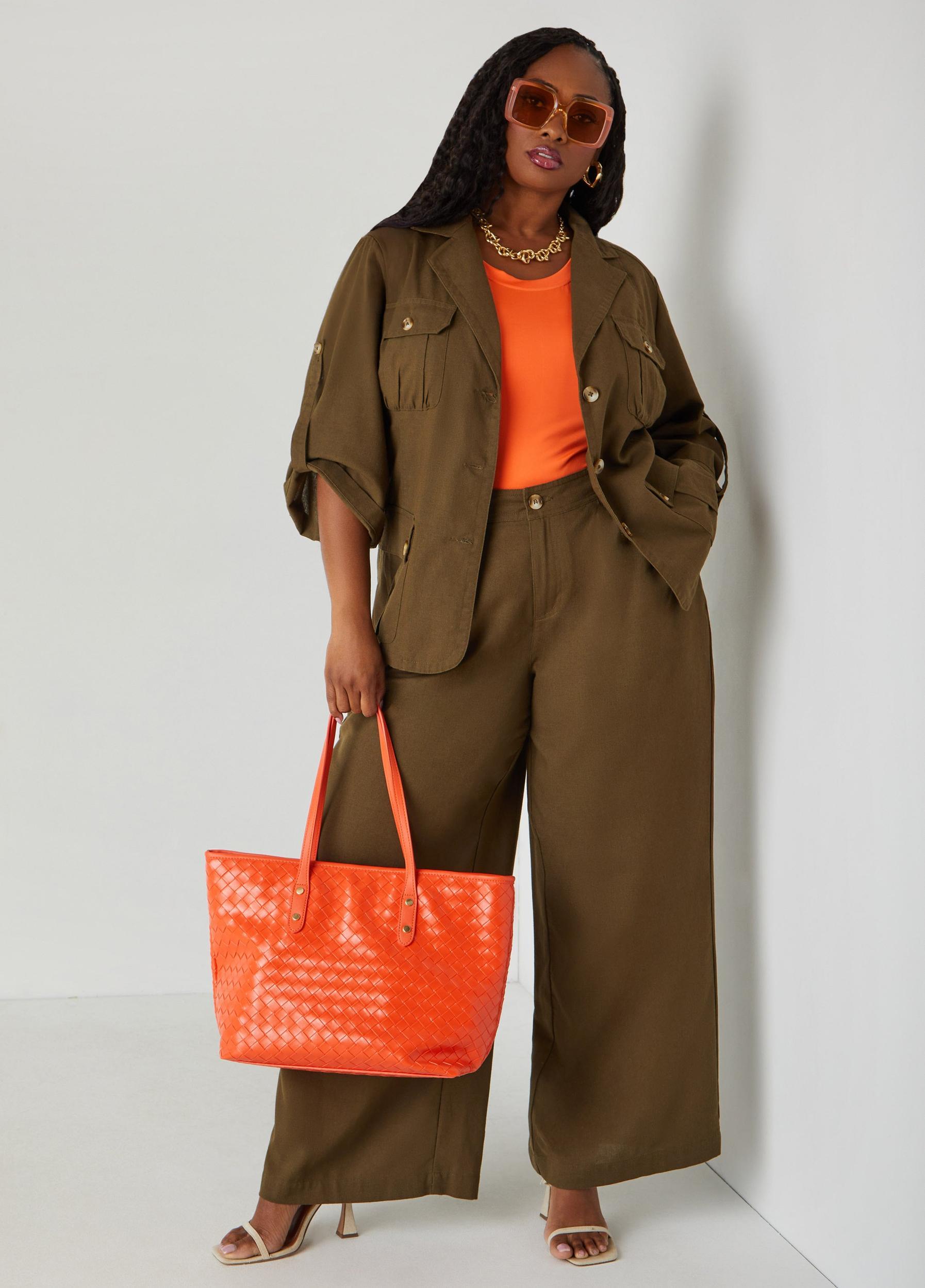 Woven Cargo Jacket Product Image