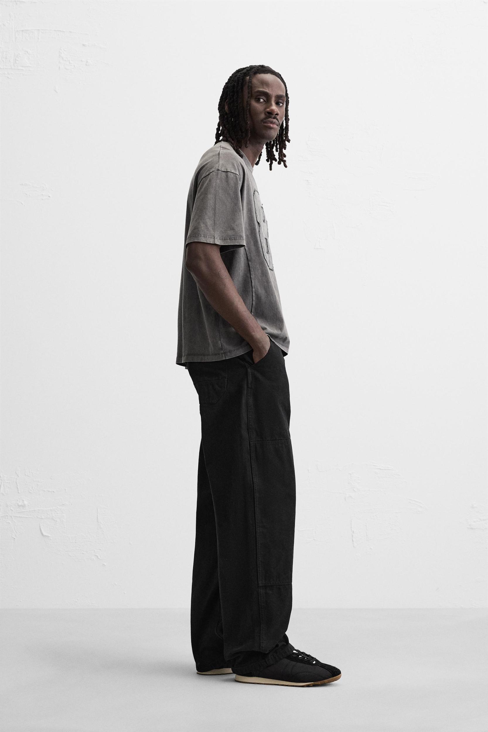 WASHED PATCH T-SHIRT Product Image