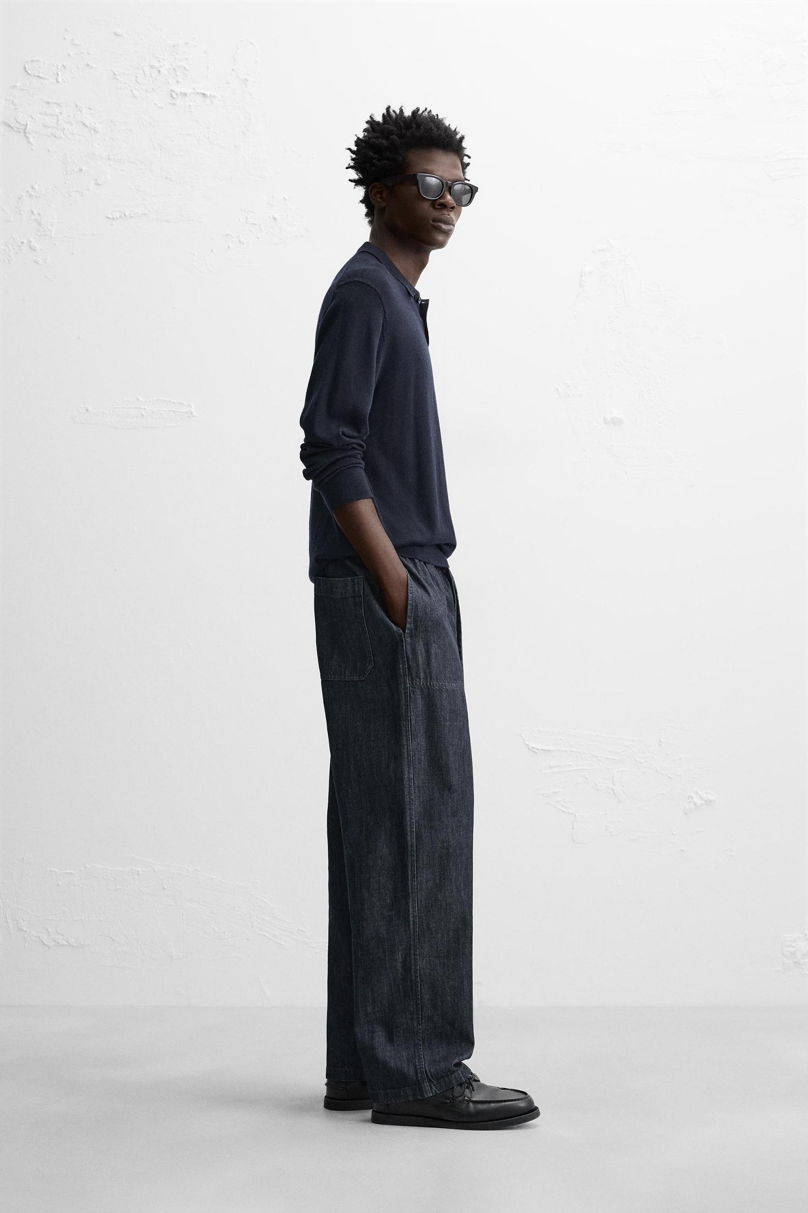 RELAXED FIT JOGGER JEANS Product Image