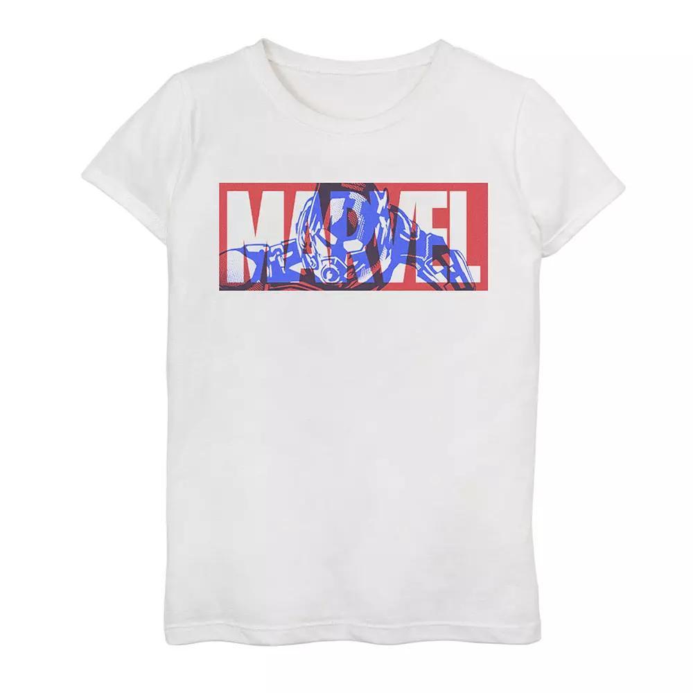 Girls 7-16 Marvel Ant-Man Large Classic Movie Logo Tee, Girl's, Size: Small, White Product Image