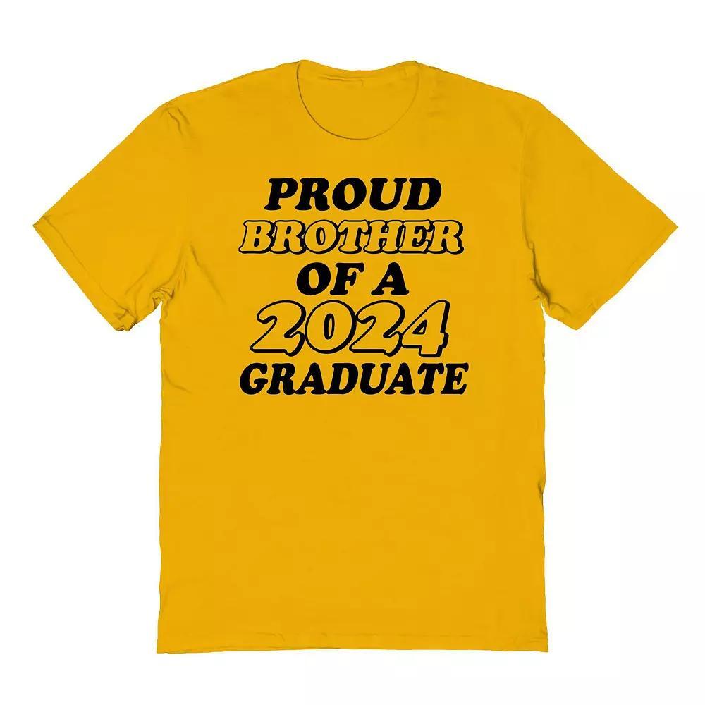Mens COLAB89 by Threadless Proud Brother Of A 2024 Graduate Graphic Tee Product Image