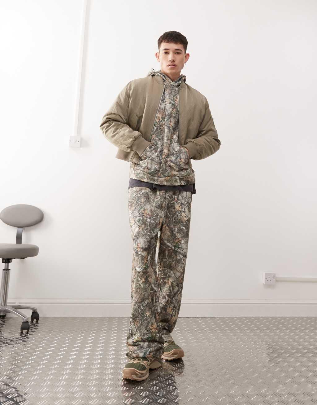COLLUSION tree camo hoodie - part of a set Product Image