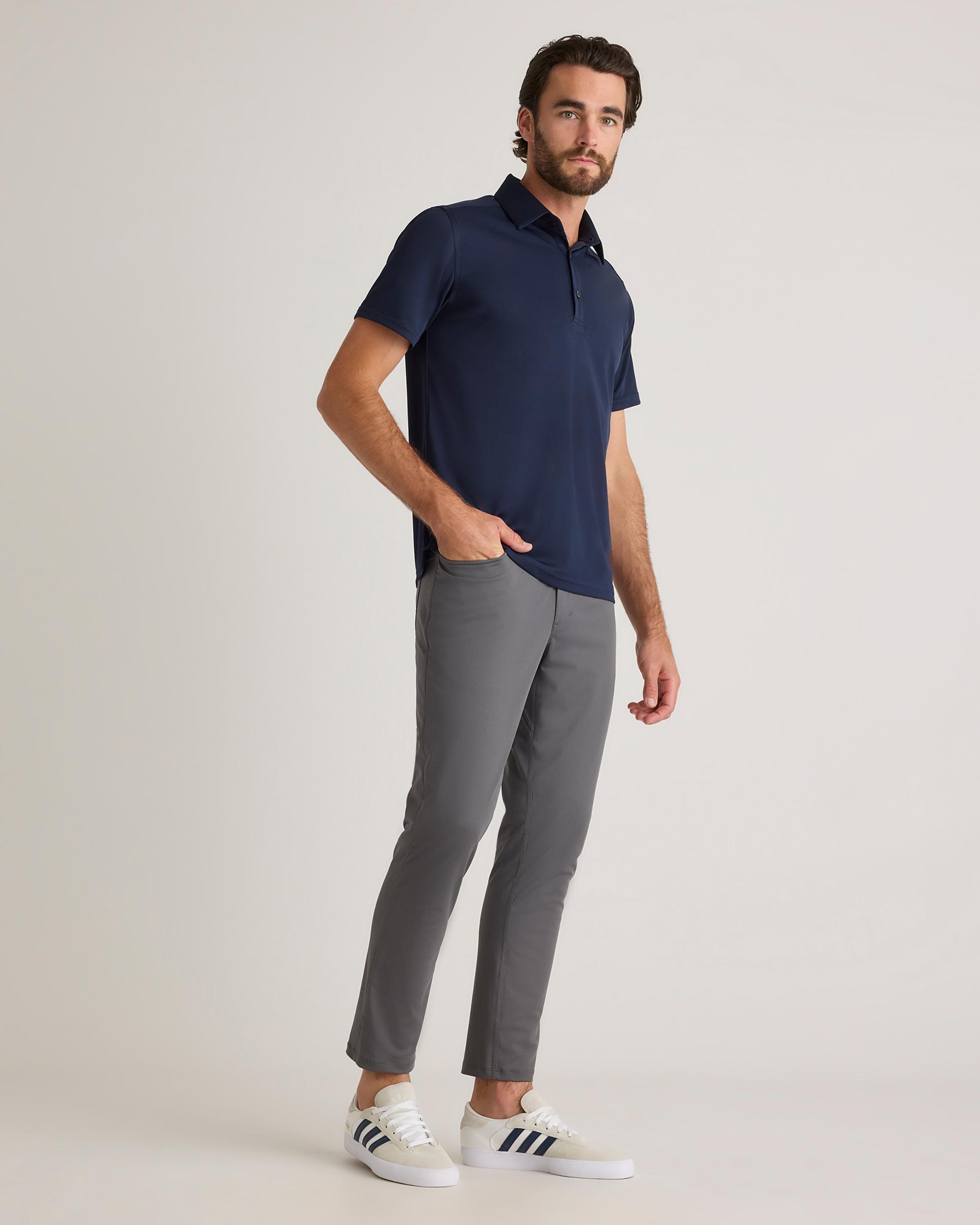 Quince | Men's Commuter Stretch Pique Polo Size XL, 100% Polyester Product Image