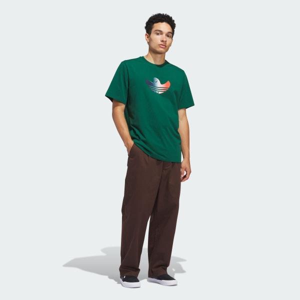 adidas Shmoofoil Fill Tee (Gender Neutral) Dark Green XS Unisex Product Image