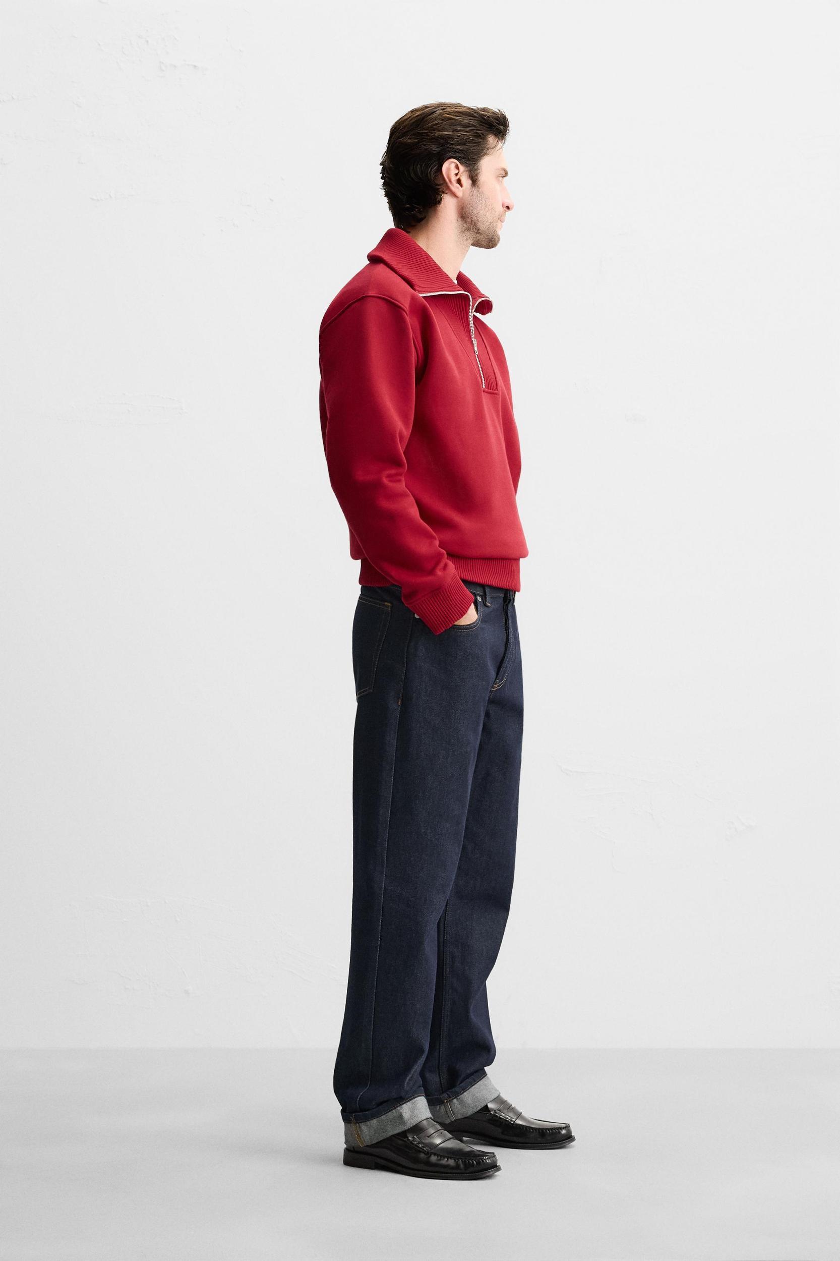QUARTER-ZIP SWEATSHIRT Product Image